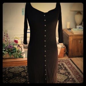 *SOLD*❗️5/25❗️Long sleeve black dress